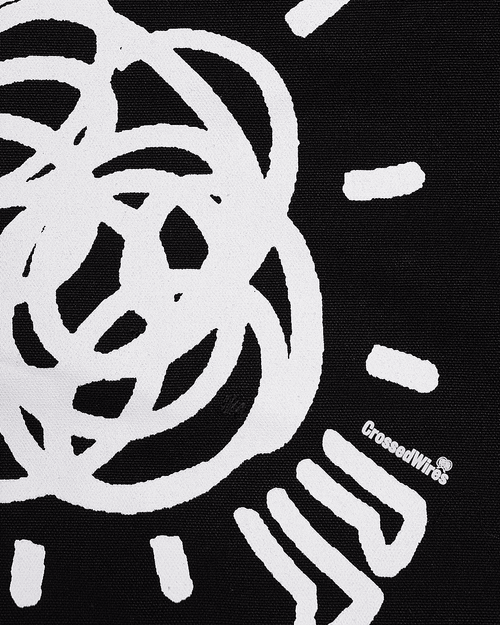 Black Logo Tote Bag