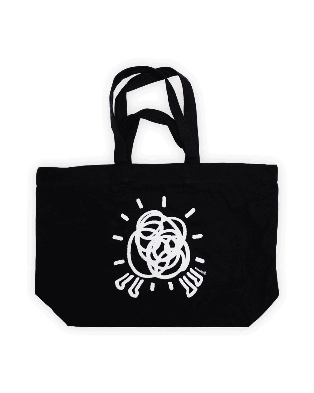 Black Logo Tote Bag